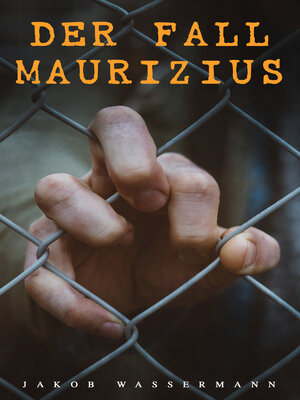 cover image of Der Fall Maurizius
